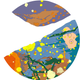 Illustration for article titled These colorful planetary maps look like pop art